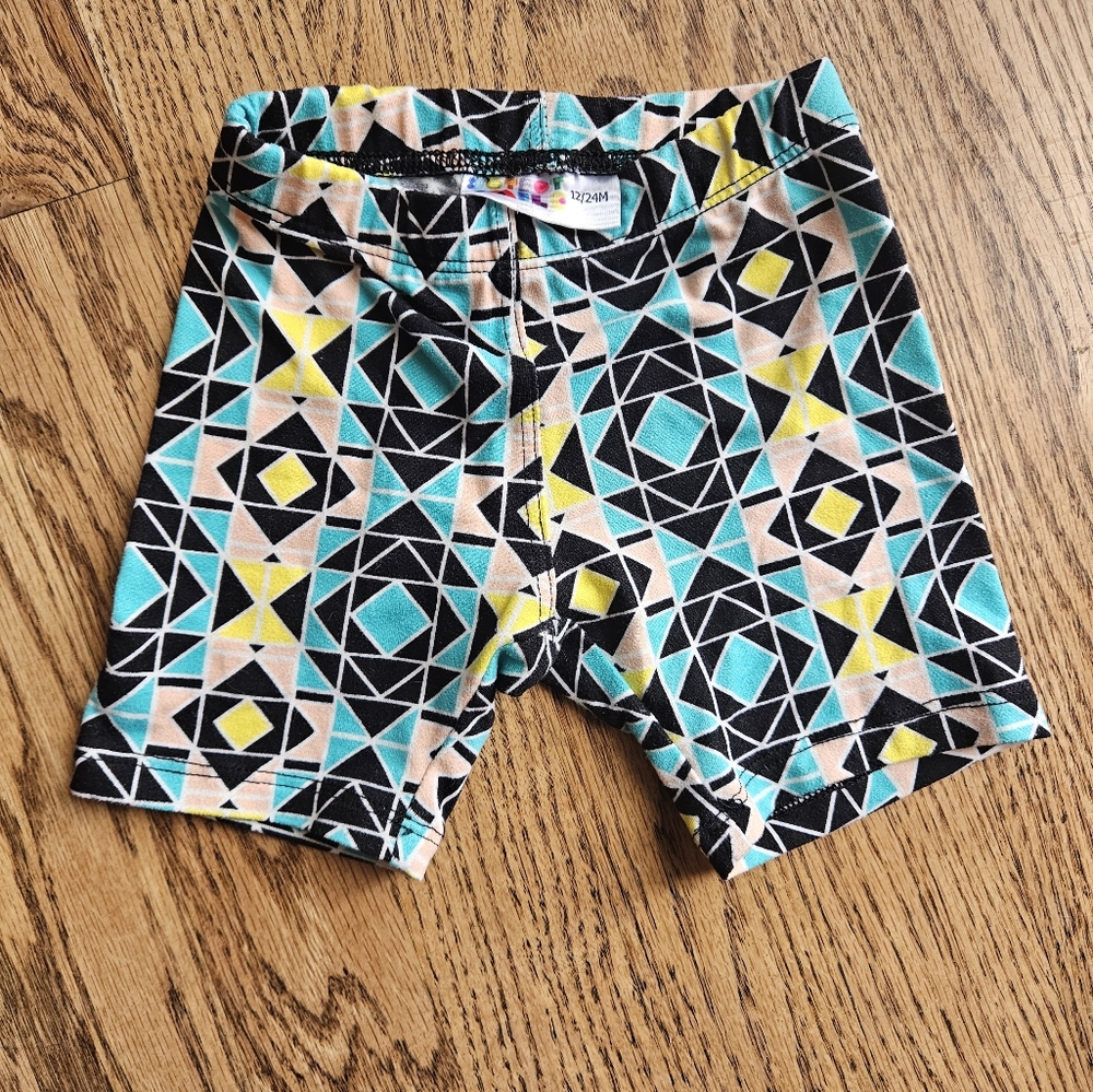 Geometric DDS Patterned Kick Shorts